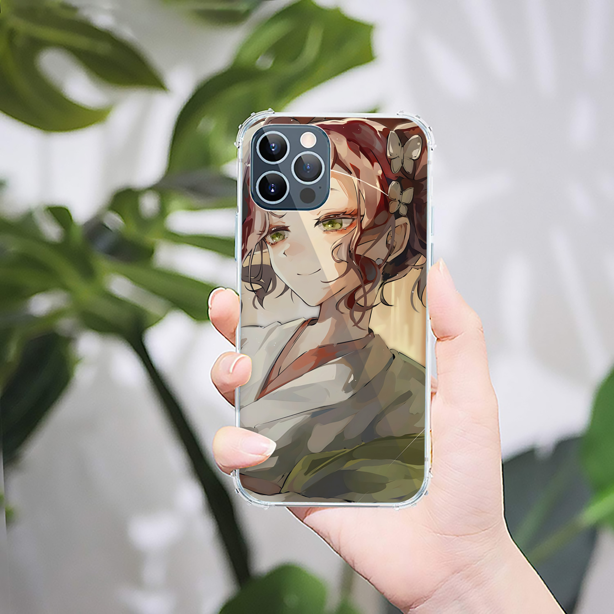（画像用） 薬屋のひとりごと The Apothecary Diaries 【iPhone 12シリーズ対応】透明スマホケース（クリアソフトケース）